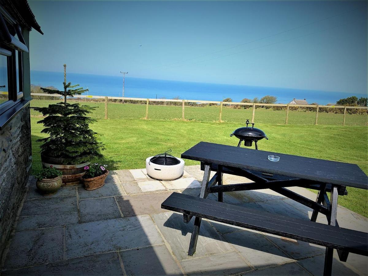 Byre Cottages&Lakeside caravan Cardigan Extérieur photo